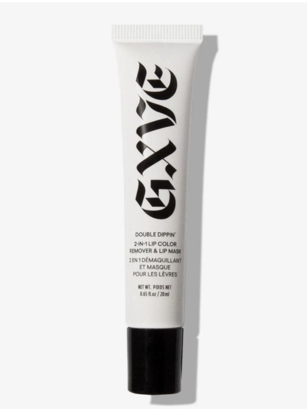 GXVE' Double Dippin' 2-In-1 Lip Color Remover & Hydrating Lip Mask 20ml NEW